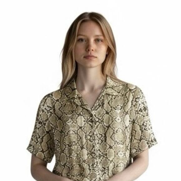 Maaji Women's Intimate Paythn Print Shirt Pajama Set Size Medium NWT - Picture 1 of 11